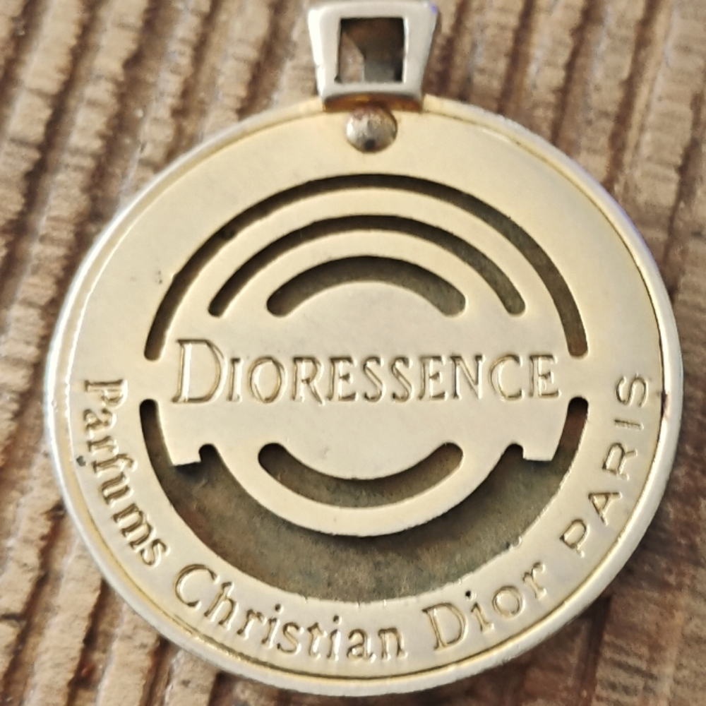 Christian Dior Diorexence Gold Pendant